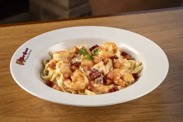 Carbonara de Camarão