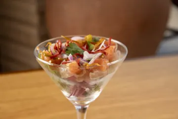 Ceviche de Salmão