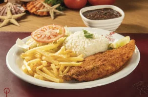 Filé de Peixe Frito